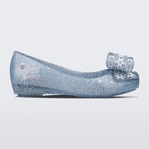 Mini Melissa + Disney Ultragirl Frozen Peep Toe, 3 (Little Girl)